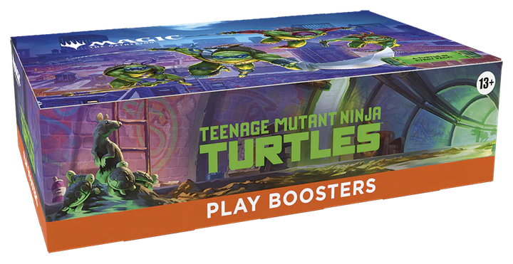 Teenage Mutant Ninja Turtles Play Booster Display